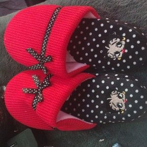Bix#0 NWT Betty Boop slippers